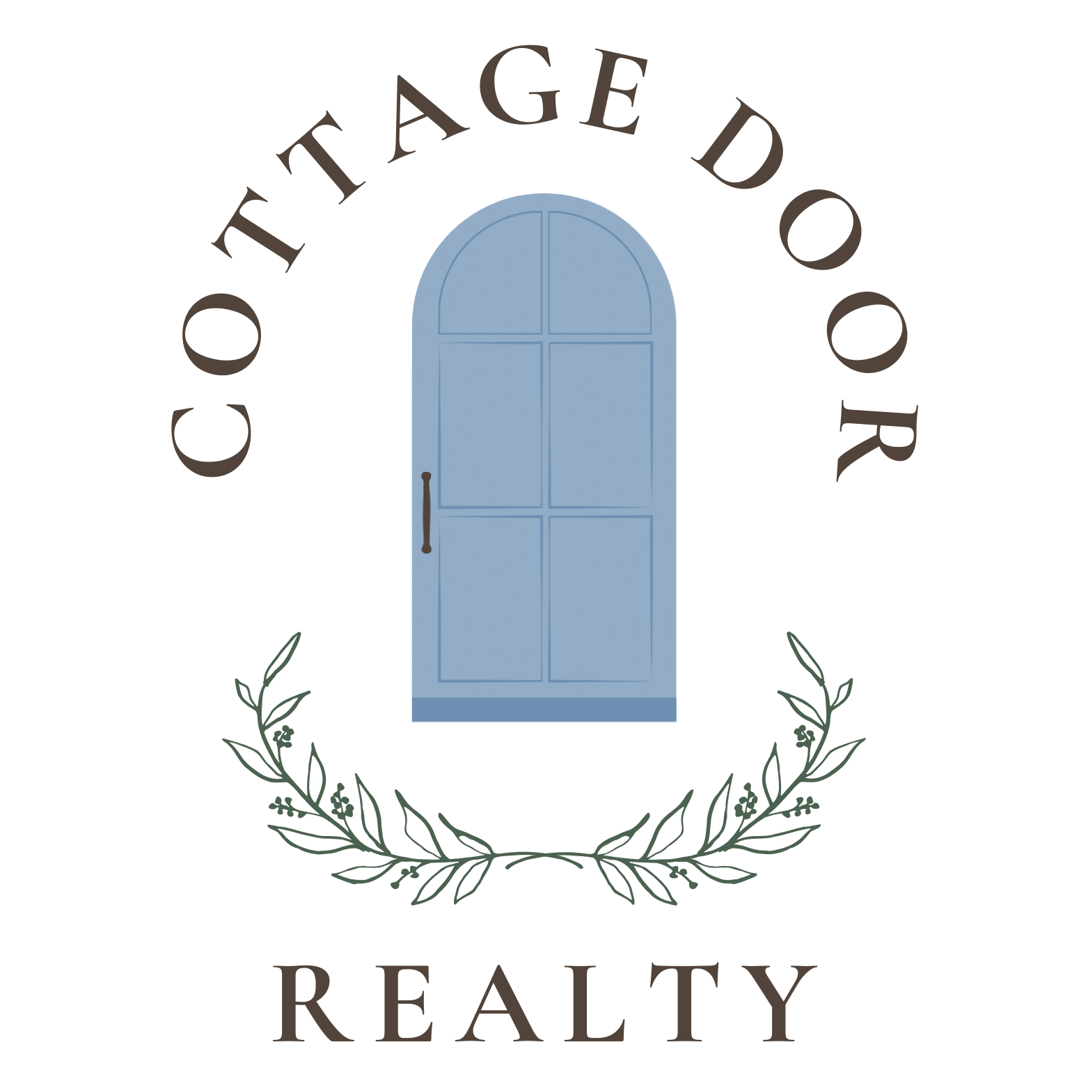 Cottage Door Realty Robin Woodall Logo